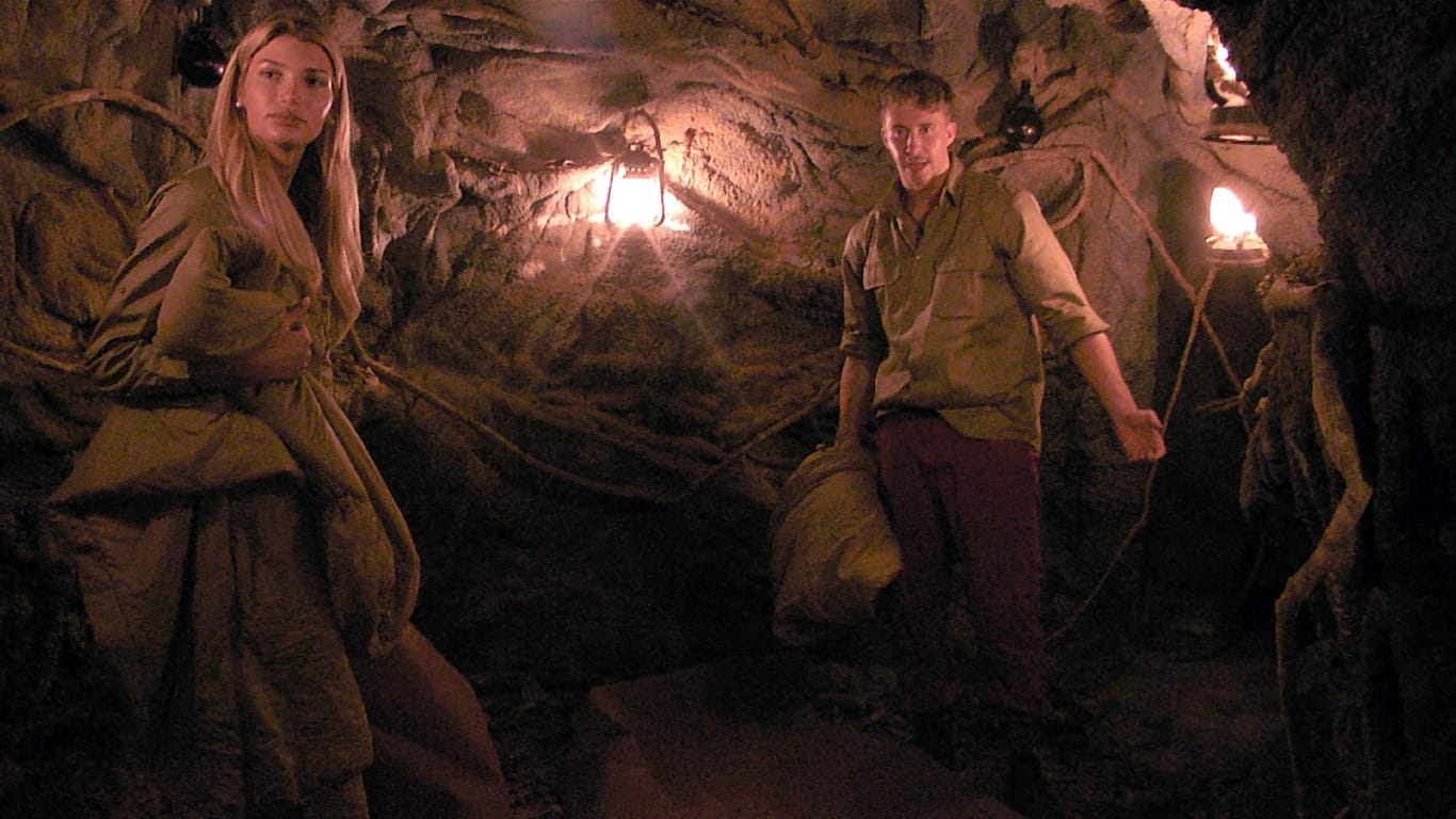 Giuliana Farfalla und David Friedrich: Die Sternchen mussten in einer Höhle schlafen.