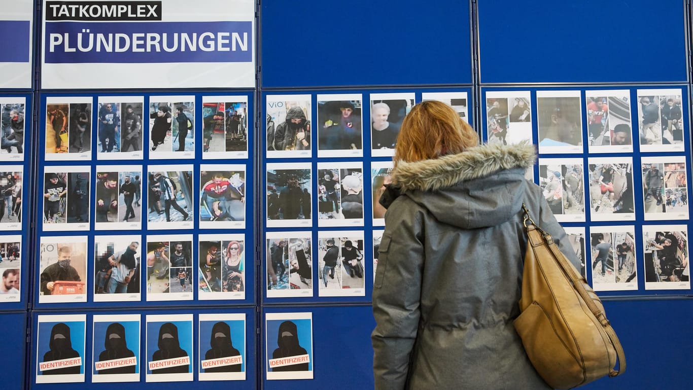 Fahndungsfotos der Hamburger Polizei: Straftaten von "erheblicher Bedeutung".