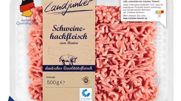 Hackfleisch von Lidl