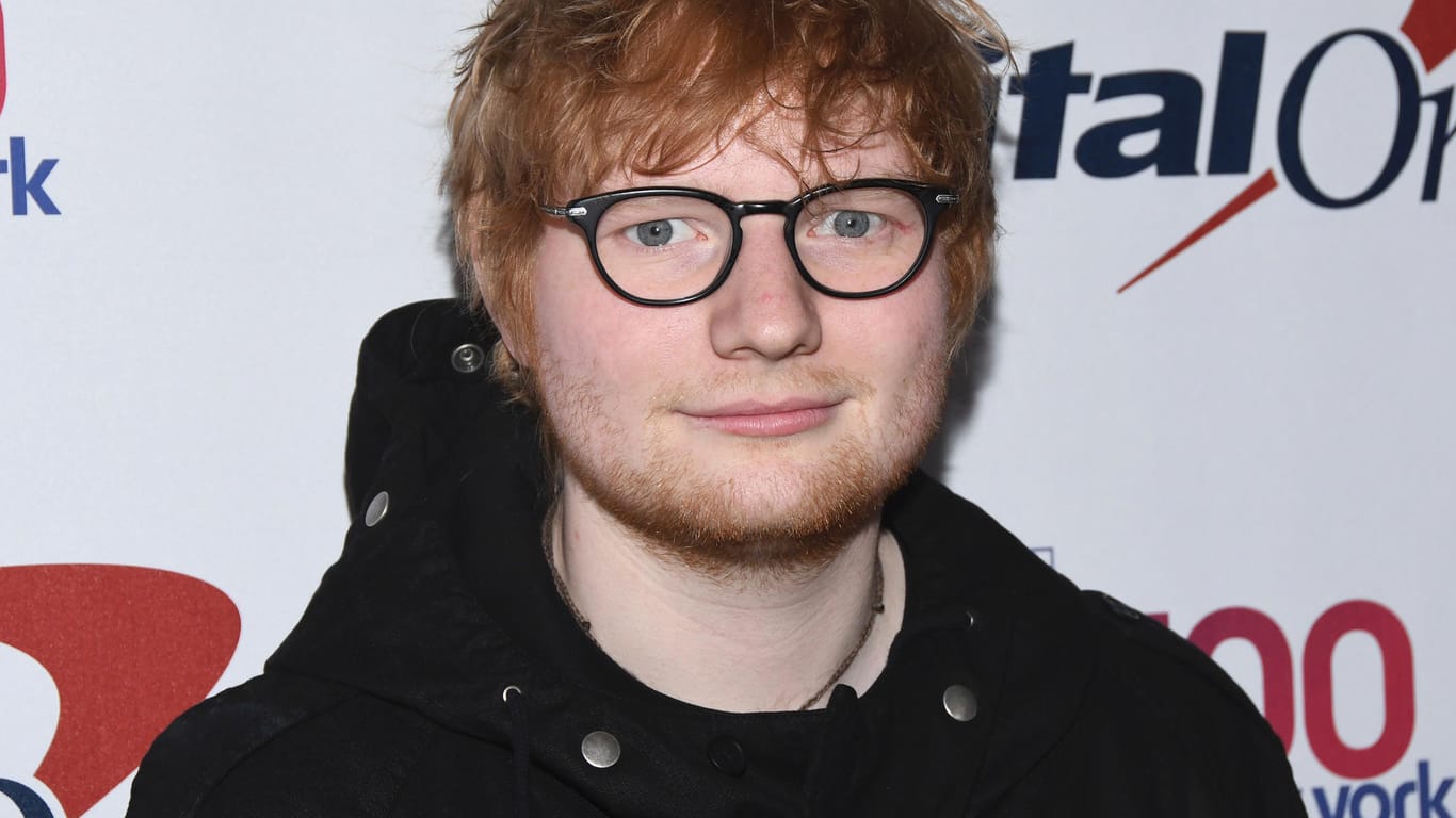 Sänger Ed Sheeran: Er schwebt auf Wolke Sieben.