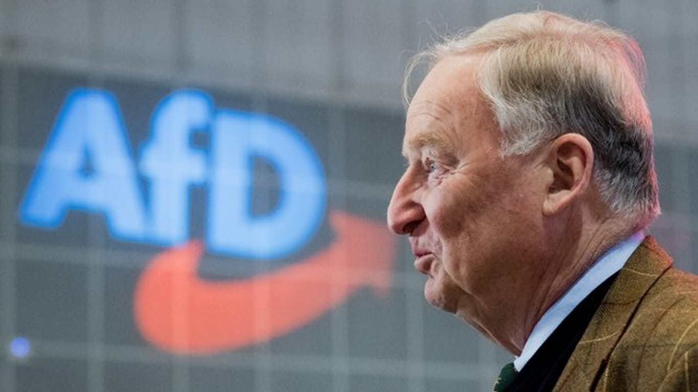 Alexander Gauland, AfD-Bundesvorsitzender und Fraktionsvorsitzender der Alternative für Deutschland im Bundestag.