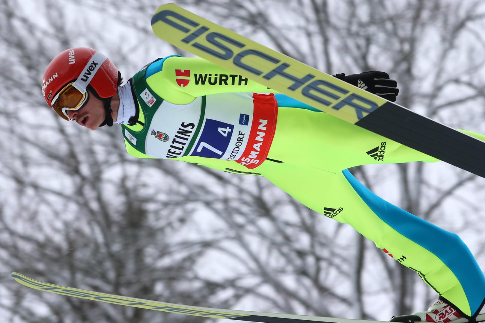 Richard Freitag: Im Einzelwettbewerb gewann er Bronze, mit dem Team verpasst er eine Medaille knapp.