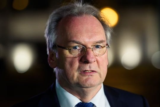 Der Ministerpräsident von Sachsen-Anhalt, Reiner Haseloff (CDU): "Brauchen da jetzt wirklich schnelle Fortschritte.