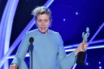 Gerade erst hat Frances McDormand einen SAG-Award als beste Hauptdarstellerin für "Three Billboards Outside Ebbing, Missouri" gewonnen.