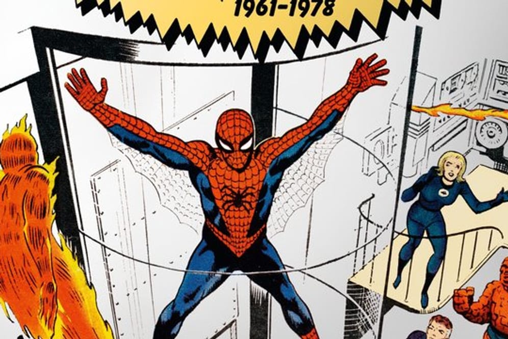 "Das Marvel-Zeitalter der Comics" zeigt die schönsten Cover aus dem Silbernen Zeitalter der bunten Hefte.