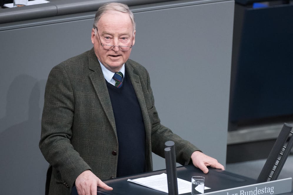 Alexander Gauland, Chef der AfD-Bundestagsfraktion: Welcher AfD-Abgeordnete den Vorsitz im Haushaltausschuss übernimmt, steht noch nicht fest.