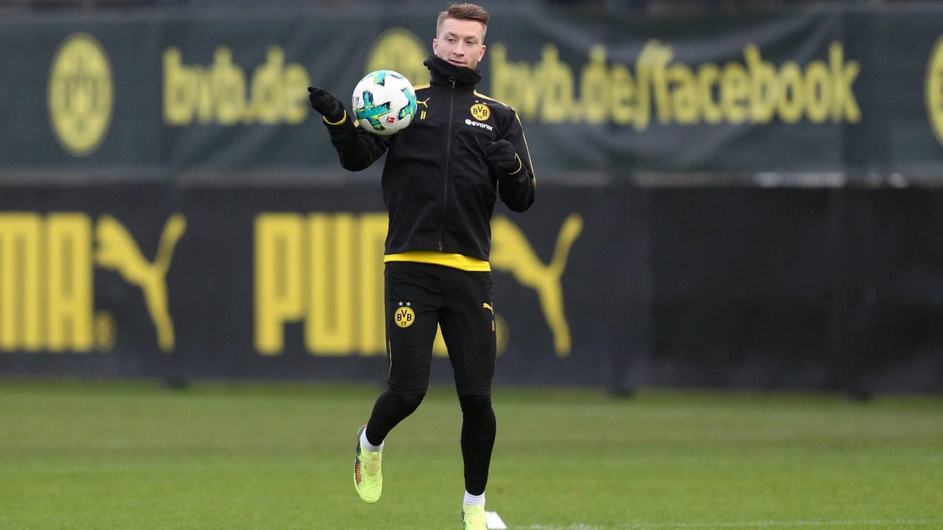 Vor dem Comeback: Marco Reus im Training bei Borussia Dortmund.