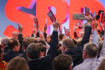 Delegierte beim SPD-Sonderparteitag in Bonn: Die Partei verzeichnet derzeit besonders viele Neueintritte.