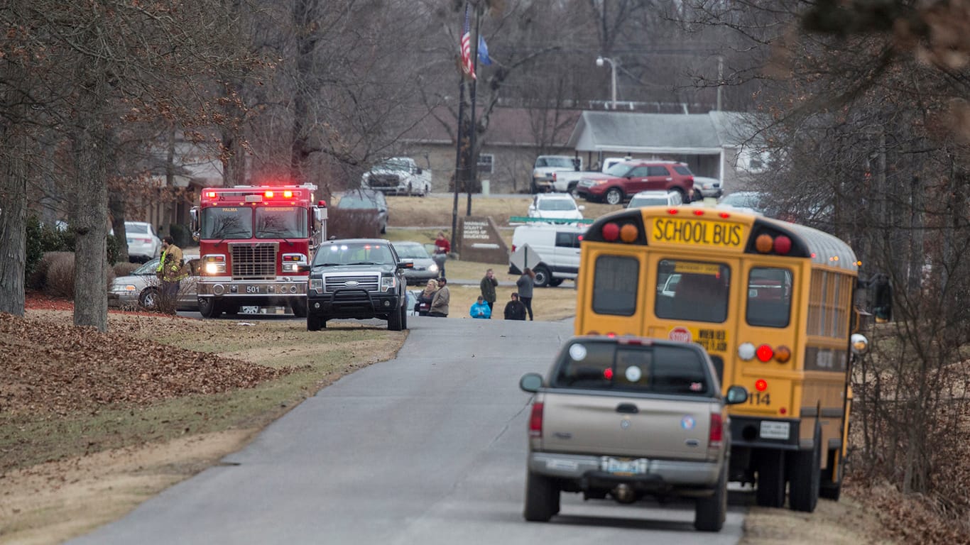 Marshall County High School in Benton, Kentucky: Der Tatort liegt in einer Kleinstadt mit nur knapp 4500 Einwohnern.