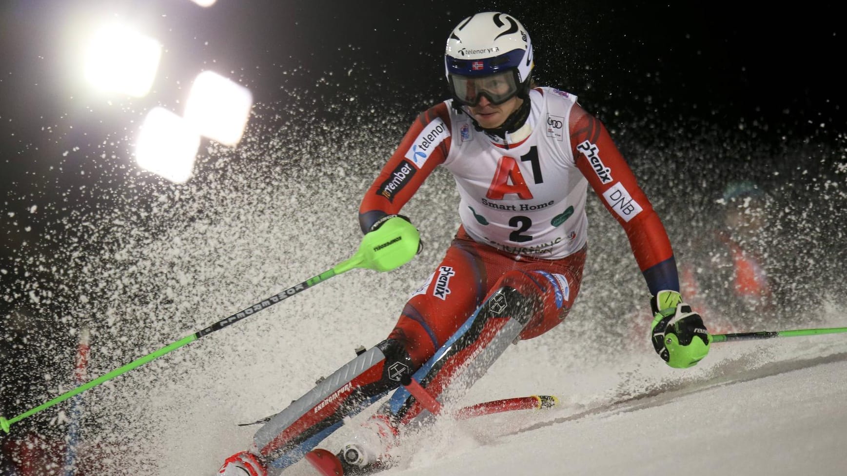 Henrik Kristoffersen: Der Norweger musste sich in Schladming mit dem zweiten Rang begnügen.