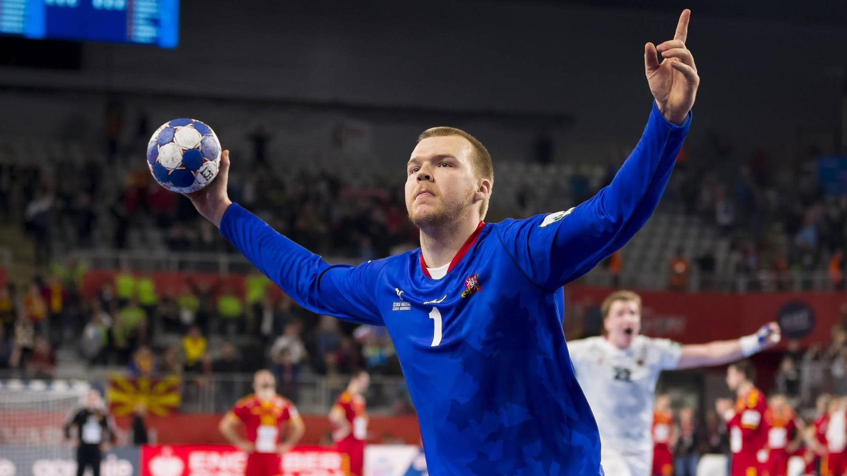 Mit seiner Parade in letzter Sekunde war Tomas Mrkva der Matchwinner für Tschechien.