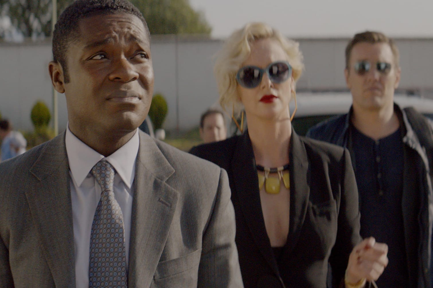 David Oyelowo, Charlize Theron und Joel Edgerton: Sie sind die Hauptdarsteller in "Gringo".