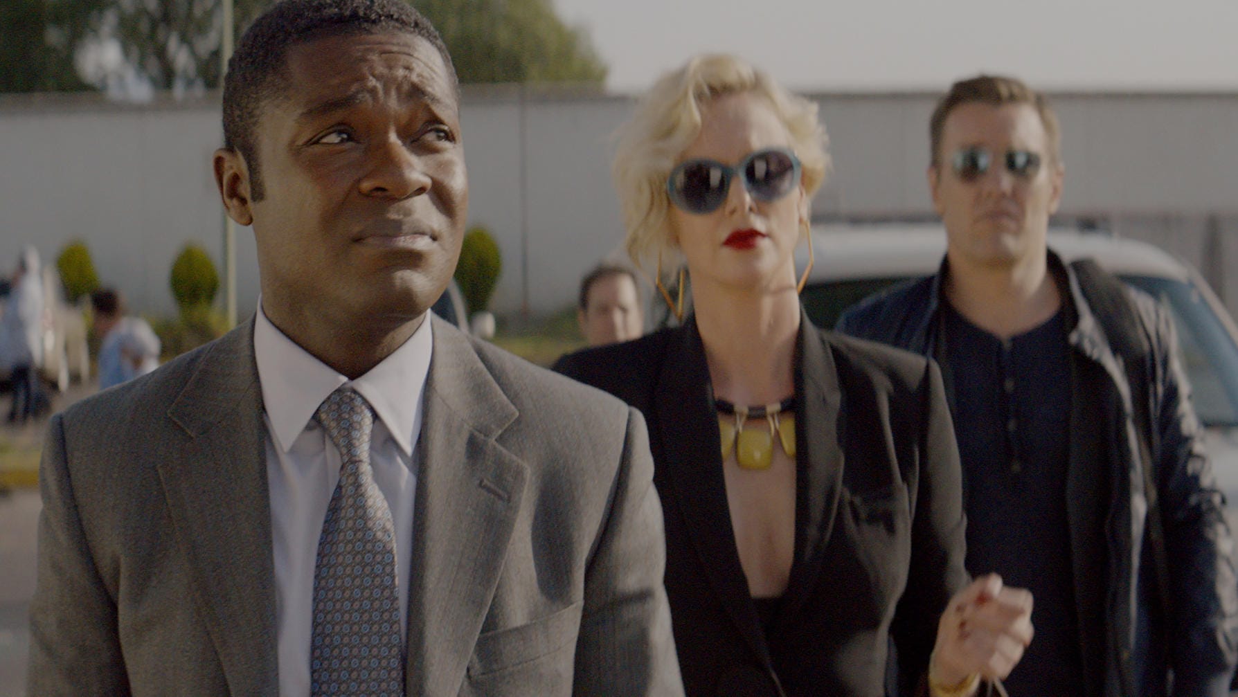 David Oyelowo, Charlize Theron und Joel Edgerton: Sie sind die Hauptdarsteller in "Gringo".