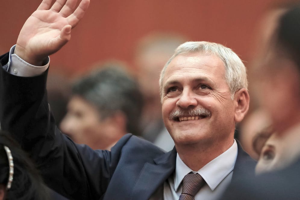 Liviu Dragnea, der Vorsitzende der Regierungspartei PSD: Gegen ihn werden glaubhafte Korruptionsvorwürfe erhoben.