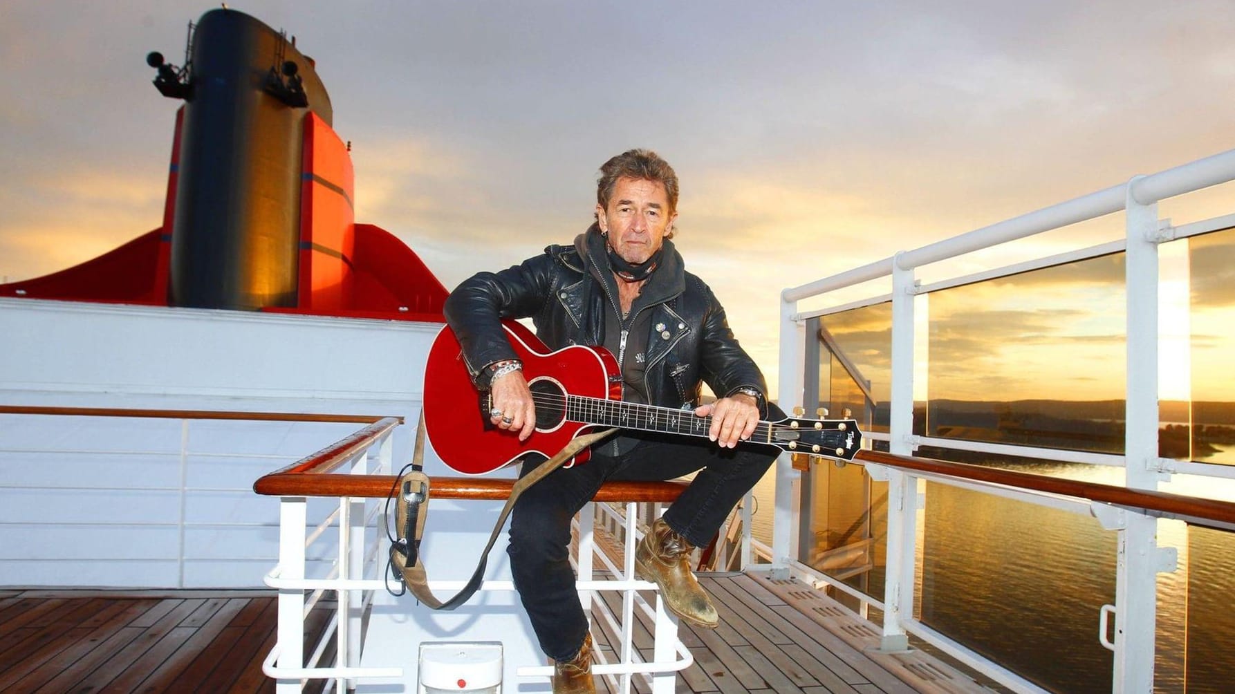 Peter Maffay: Er rockt die "Queen Mary" auf der Kreuzfahrt bis Southampton.