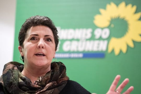 Die Kandidatin für den Bundesvorsitz der Partei Bündnis 90/Die Grünen, Anja Piel.