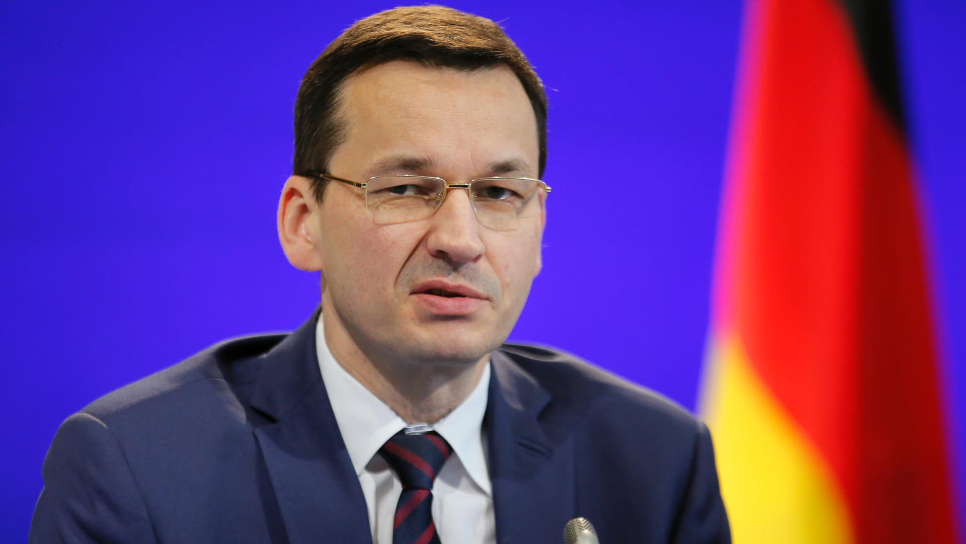 Polens neuer Ministerpräsident Mateusz Morawiecki: Er setzt sich für Polens Justizsystem ein, welches er fortschrittlicher als das deutsche beurteilt. Polens neuer Ministerpräsident Mateusz Morawiecki: Er setzt sich für Polens Justizsystem ein, welches er fortschrittlicher als das deutsche beurteilt.