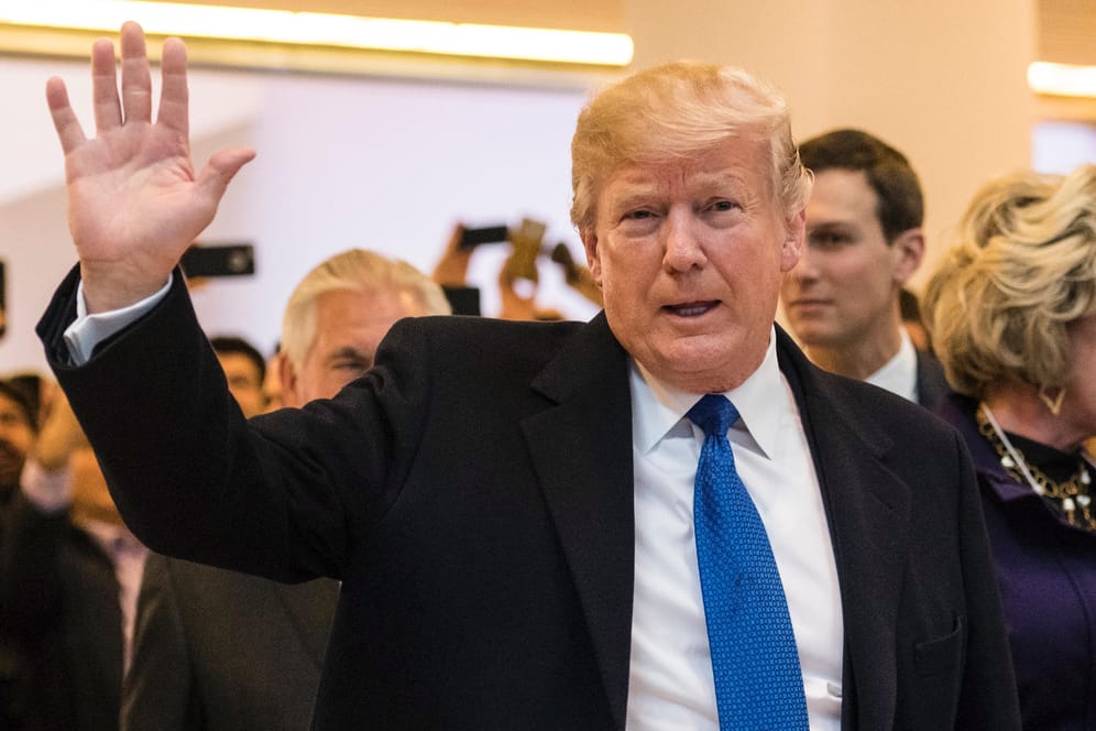 Donald Trump in Davos: Unverhohlene Kritik an seiner "America First"-Politik.