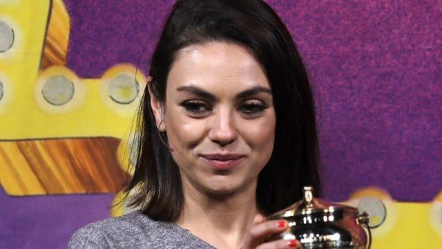 Mila Kunis - ein Puddingtopf für die "Frau des Jahres".