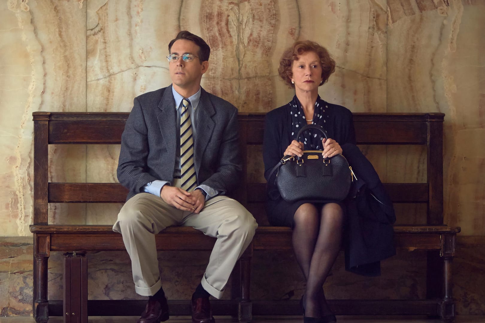 Kampf gegen Ungerechtigkeit: Maria Altmann (Helen Mirren) und E. Randol Schoenberg (Ryan Reynolds) in "Die Frau in Gold".