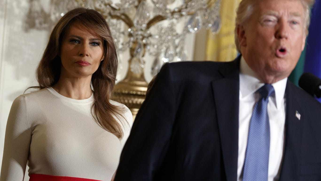 US-Präsident Donald Trump und First Lady Melania Trump: Führt das Paar noch eine glückliche Ehe?