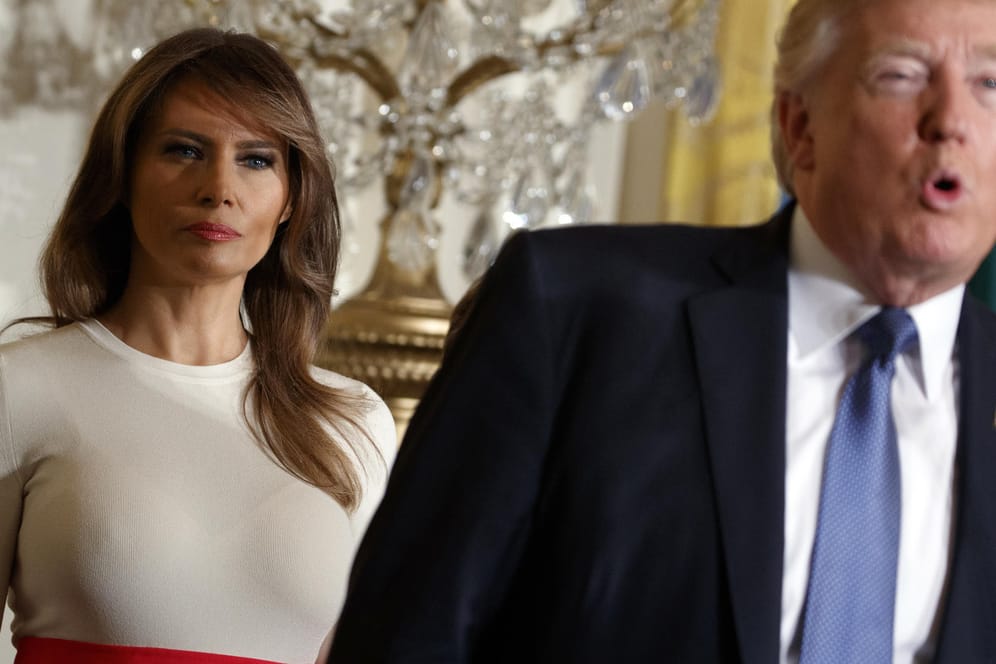 US-Präsident Donald Trump und First Lady Melania Trump: Führt das Paar noch eine glückliche Ehe?