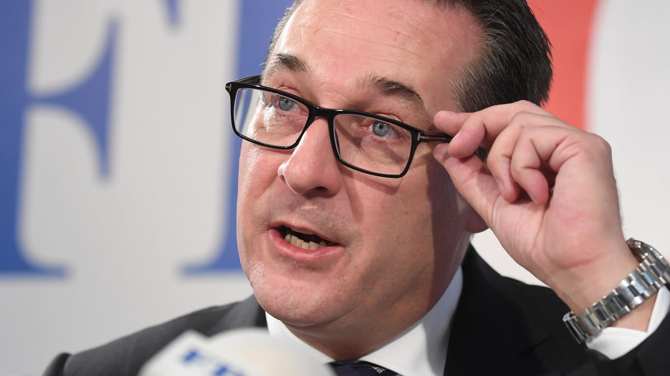 FPÖ-Chef Heinz-Christian Strache: Er sagt, für Antisemiten sei in seiner Partei kein Platz.