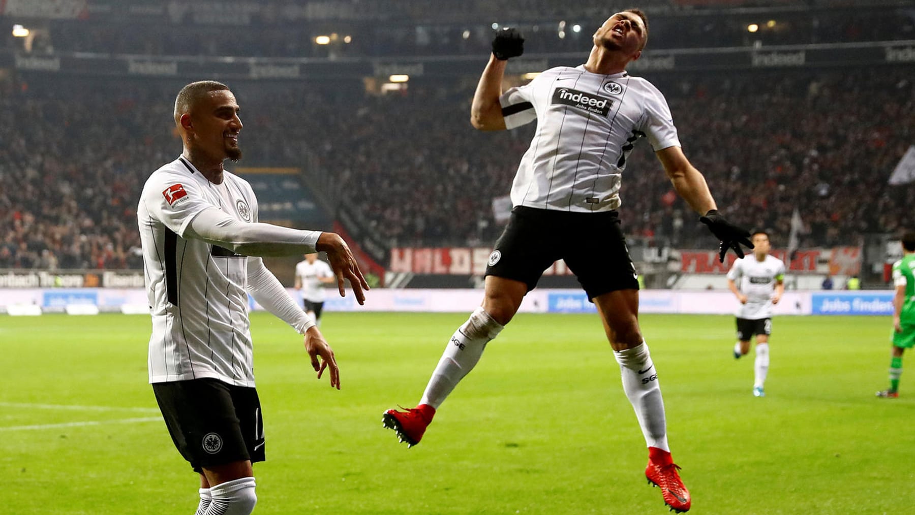 Eintracht Frankfurt Nach Sieg Gegen Gladbach Auf Platz Zwei