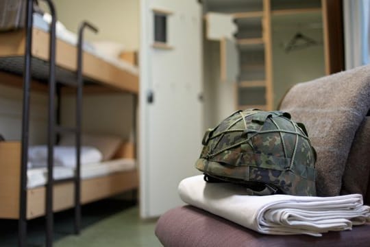 Blick in eine Kaserne: Die Zahl der internen Beschwerden über sexuelle Belästigung ist deutlich gestiegen.