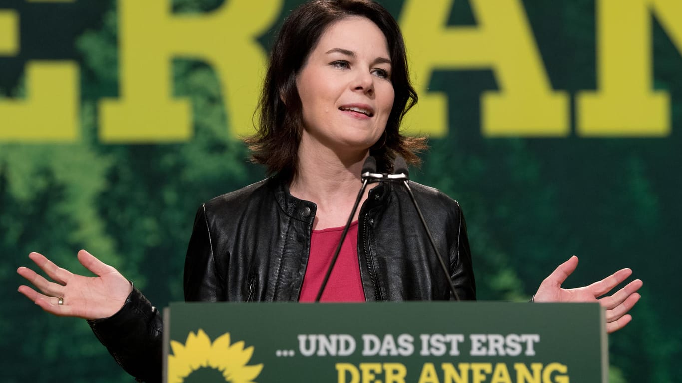 Annalena Baerbock: Sie ist zur Vorsitzenden der Grünen gewählt worden.