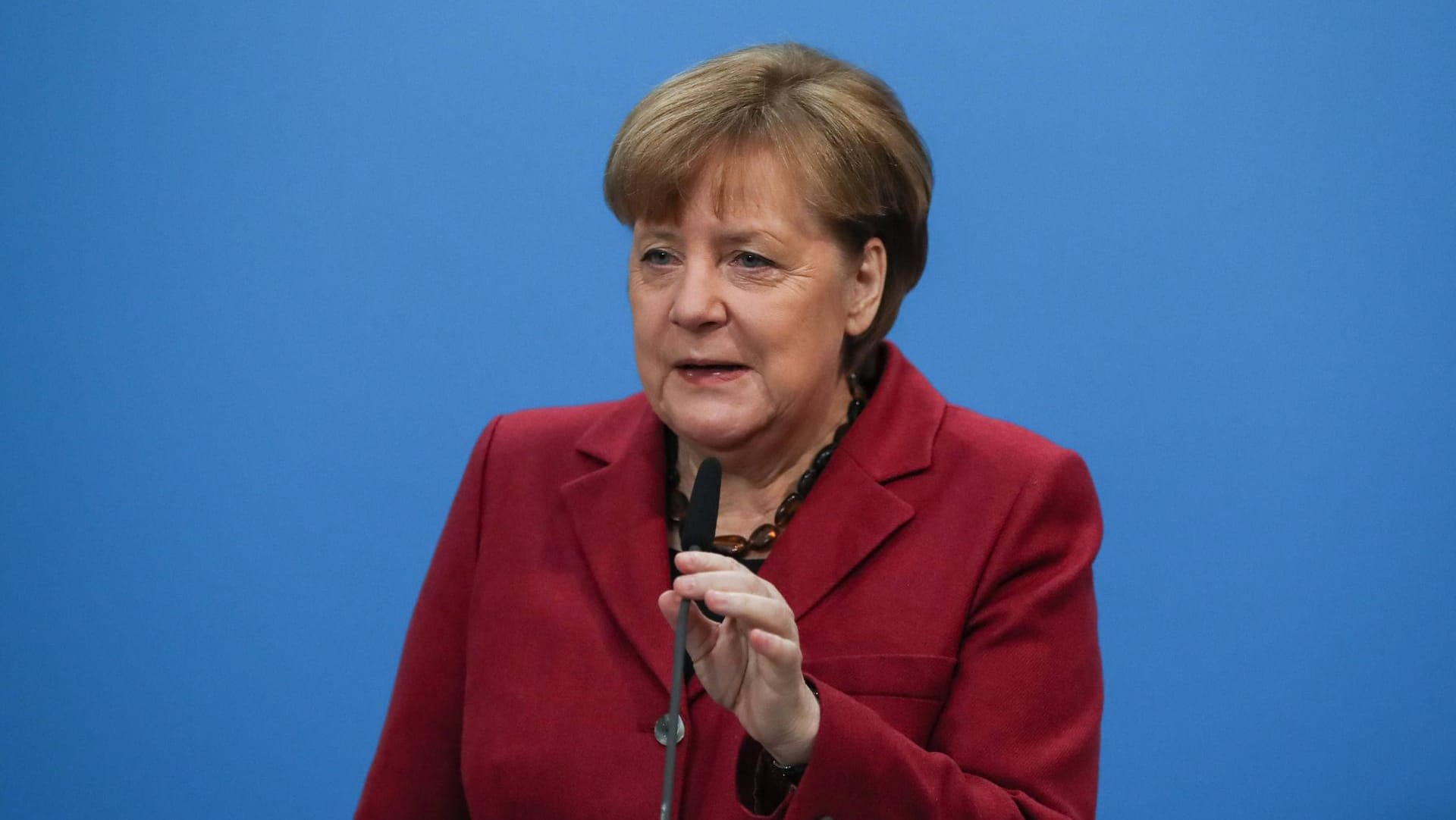 Bundeskanzlerin Angela Merkel: Warnung vor Antisemitismus