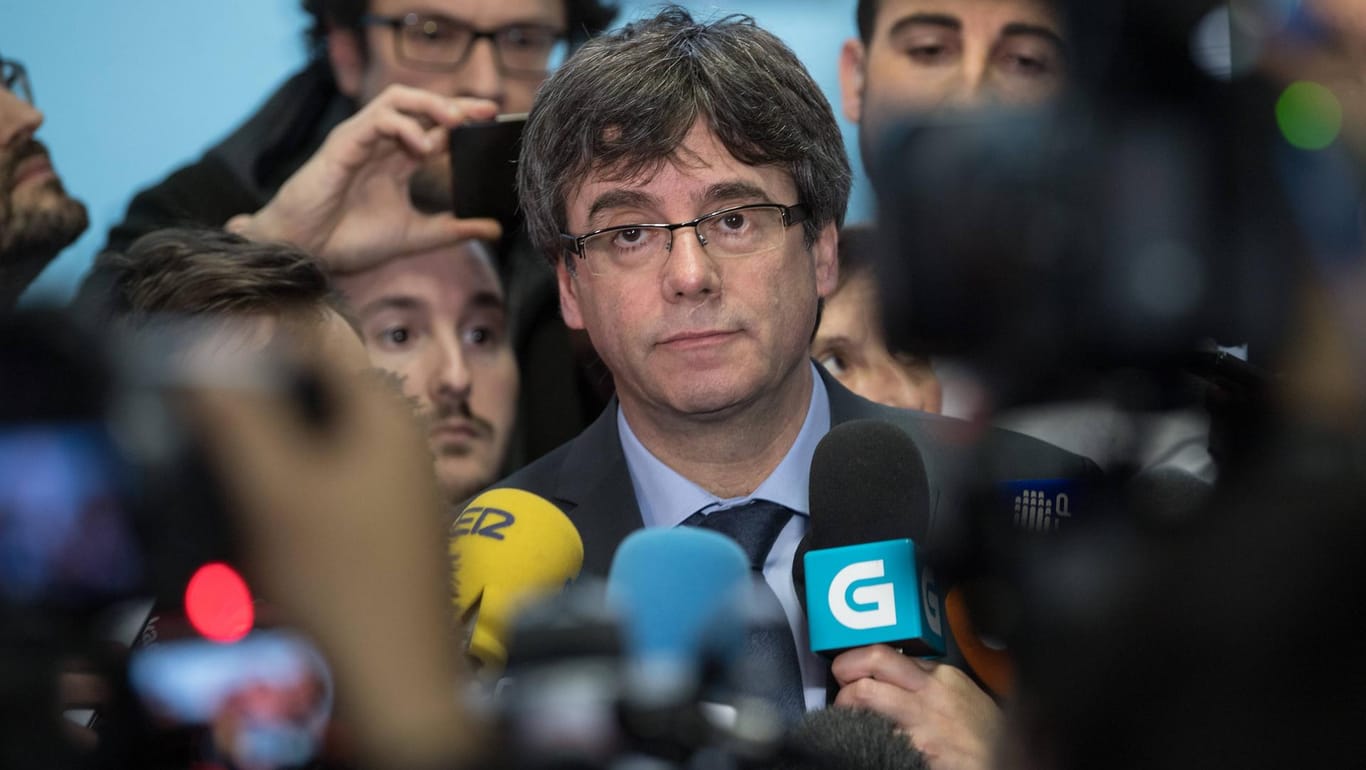 Carles Puigdemont in Brüssel: Wiedereinsetzung vorerst blockiert