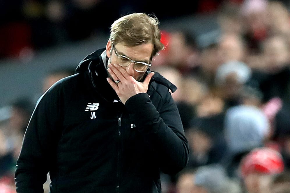 Jürgen Klopp: Der deutsche Trainer rutscht mit dem FC Liverpool in eine Krise.