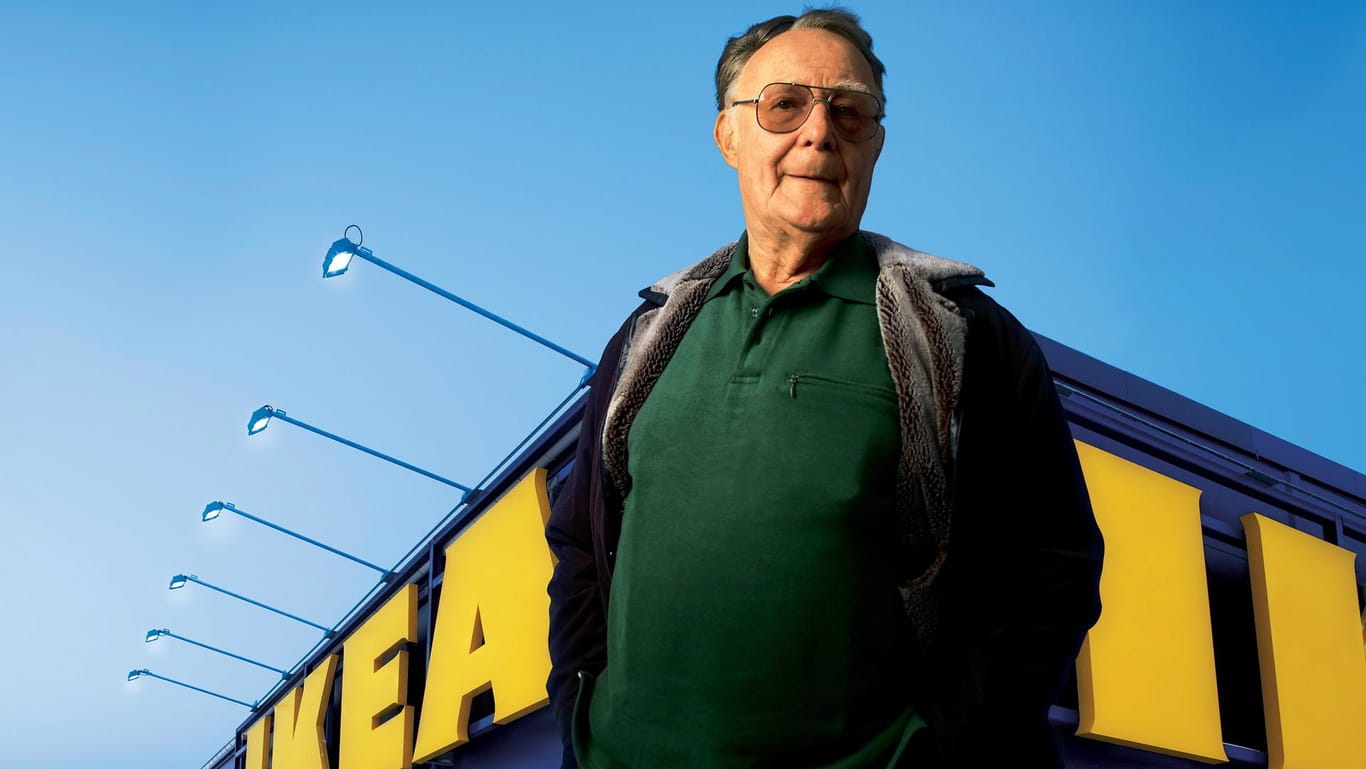 Ikea-Gründer Ingvar Kamprad im vergangenen Jahr: Der schwedische Unternehmer wurde 91 Jahre alt.