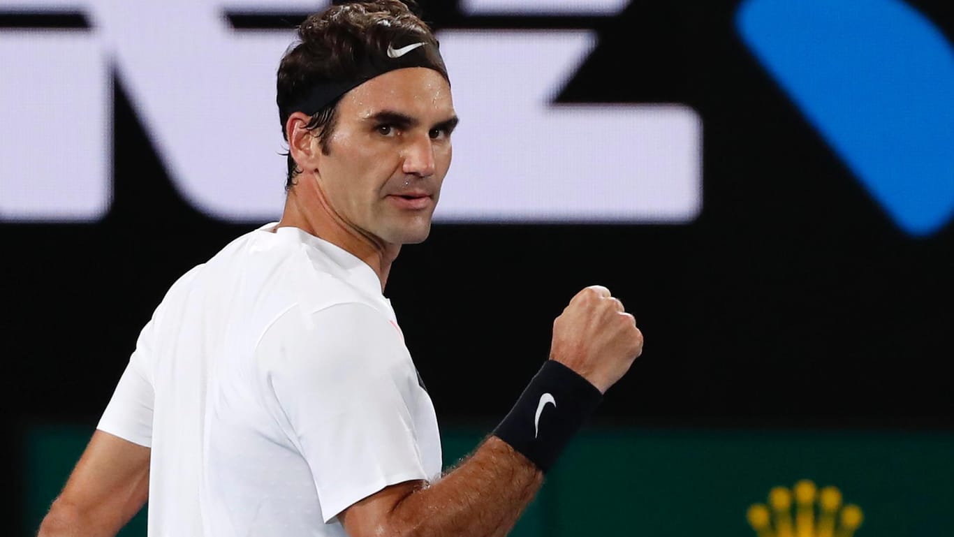 Weltklasse: Auch im Alter von 36 Jahren ist Roger Federer nur schwer zu schlagen.