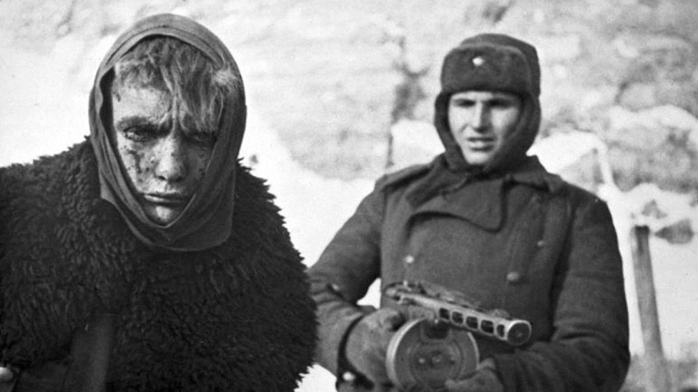Deutscher Kriegsgefangener: Rund 110.000 deutsche Soldaten gingen nach der Schlacht von Stalingrad in sowjetische Gefangenschaft.