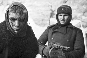 Deutscher Kriegsgefangener: Rund 110.000 deutsche Soldaten gingen nach der Schlacht von Stalingrad in sowjetische Gefangenschaft.