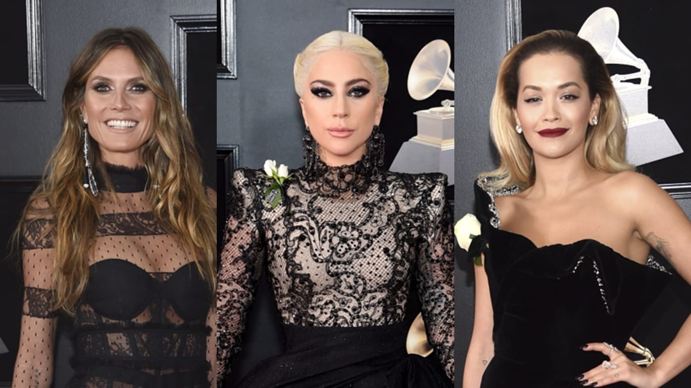 Heidi Klum, Lady Gaga und Rita Ora: Die Stars haben sich in Schale geworfen.