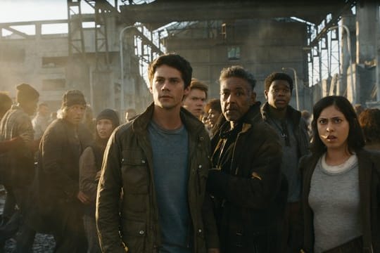 Hauptdarsteller Dylan O’Brien (l) hat sich bei den Dreharbeiten schwer verletzt.