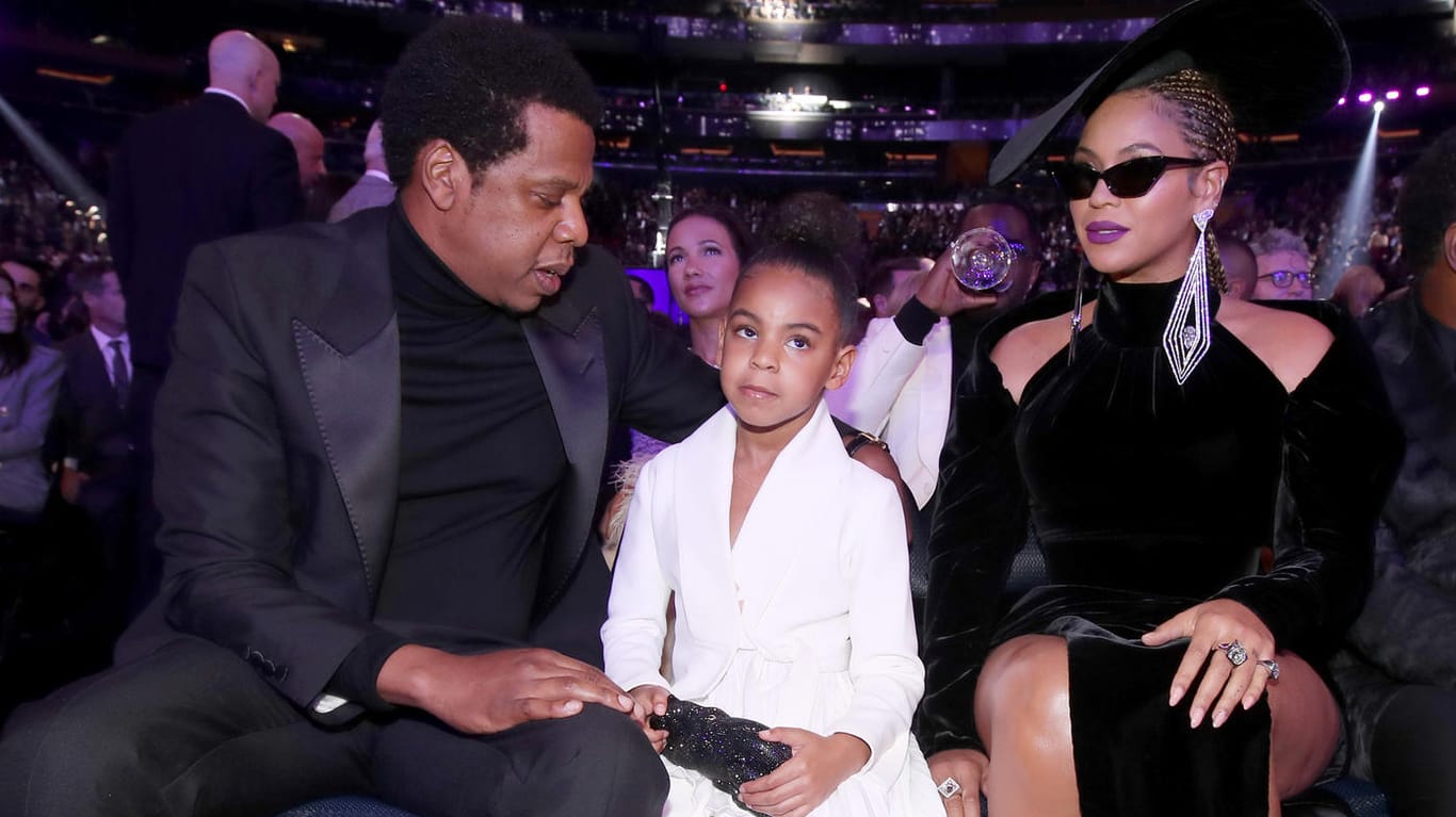 Jay-Z, Blue Ivy Carter und Beyoncé: In dieser Familie hat die Jüngste das Sagen.
