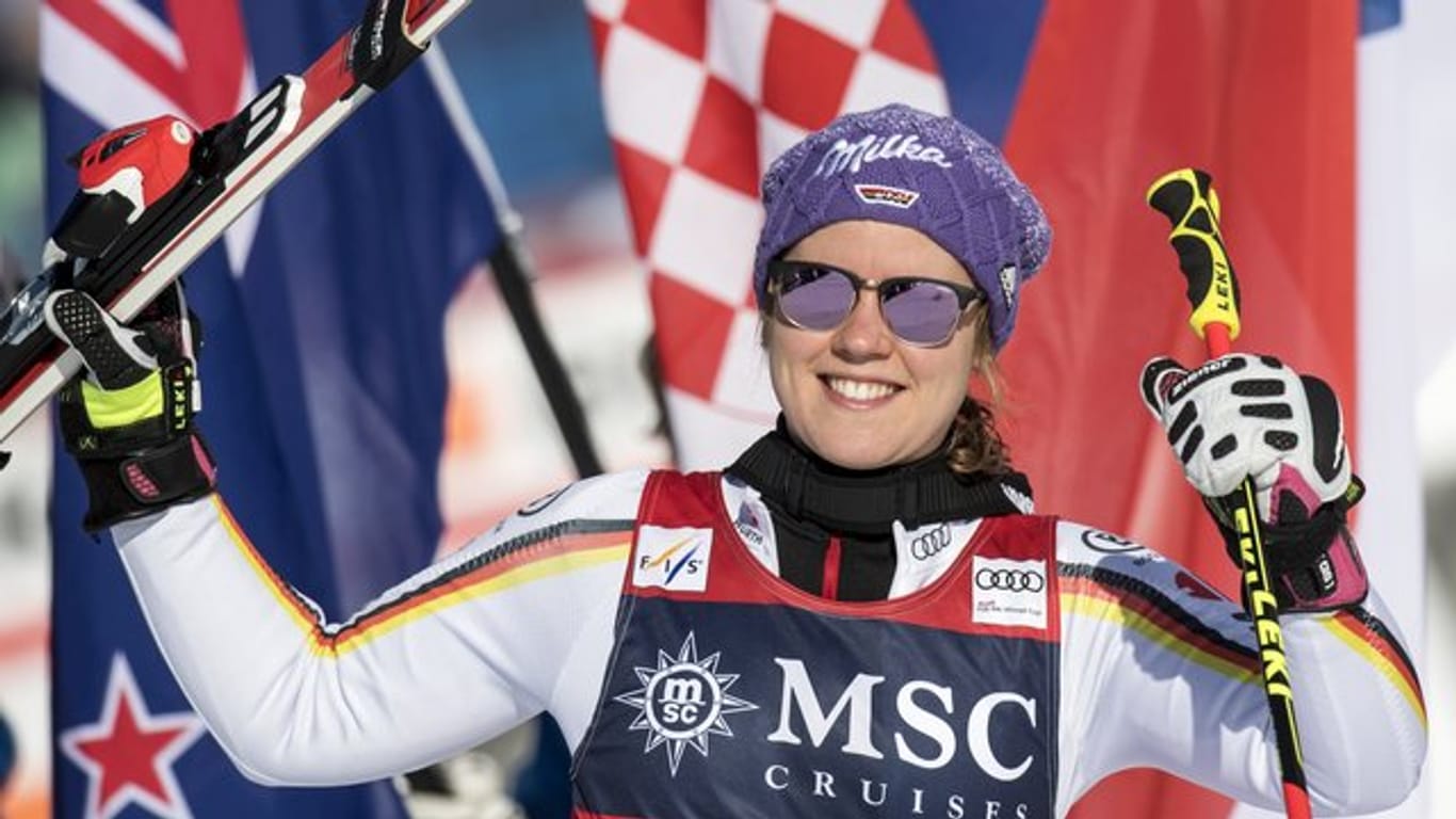 Viktoria Rebensburg ist eine heiße Medaillen-Kandidatin im Riesenslalom.