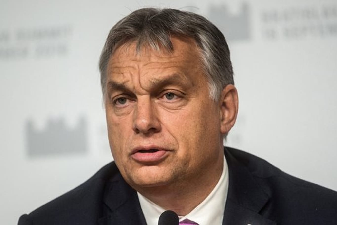Victor Orban während eines früheren Besuchs in Bratislava.