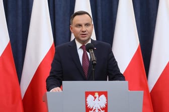 Der polnische Präsident Andrzej Duda: eine systematische Beteiligung Polens am Holocaust hat nicht stattgefunden, erklärte er.