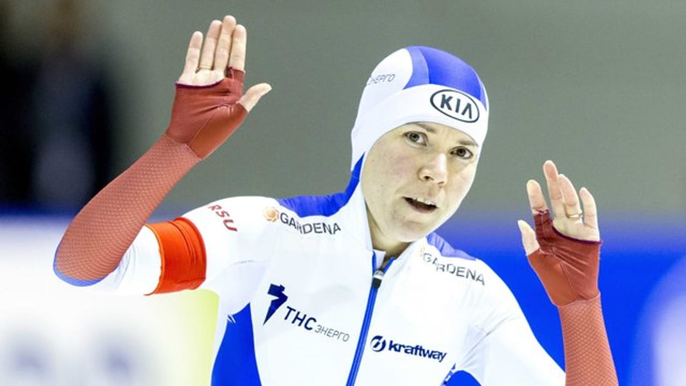 Verzichtet auf einen Start bei den Olympischen Winterspielen in Pyeongchang: Eisschnellläuferin Olga Graf.