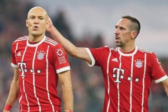 Im Sommer ablösefrei zu haben: Arjen Robben (l.) und Franck Ribéry.