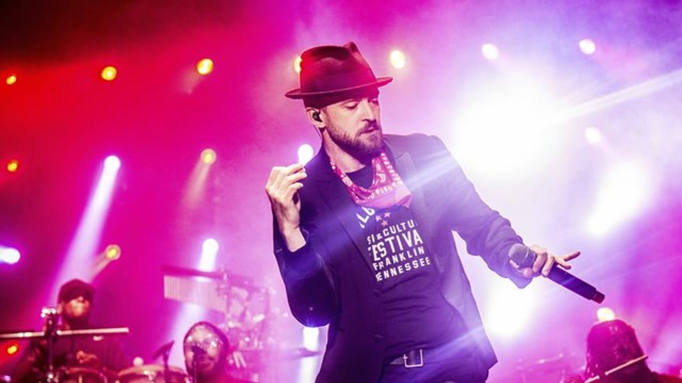 Justin Timberlake 2017 beim Pilgrimage Music and Cultural Festival.