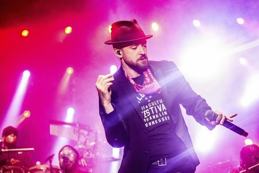 Justin Timberlake 2017 beim Pilgrimage Music and Cultural Festival.