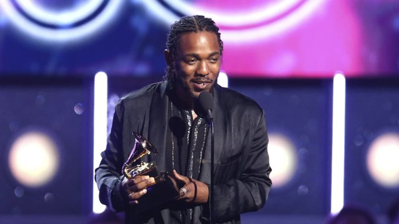 Kendrick Lamar hat fünf Grammys gewonnen.