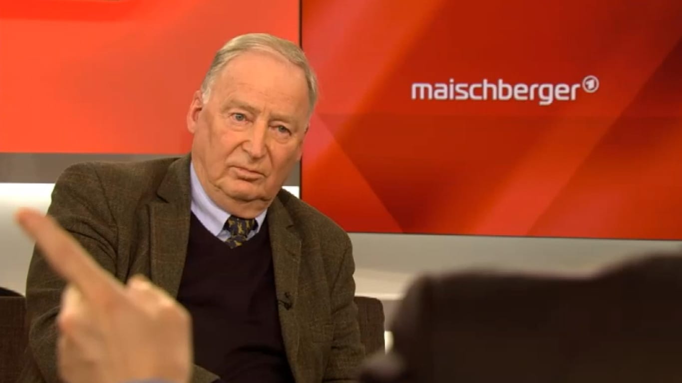 Alexander Gauland: Der AfD-Chef saß mit in der Runde bei "Maischberger".