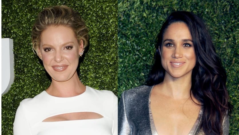 Katherine Heigl und Meghan Markle: Die eine kommt, die andere geht.